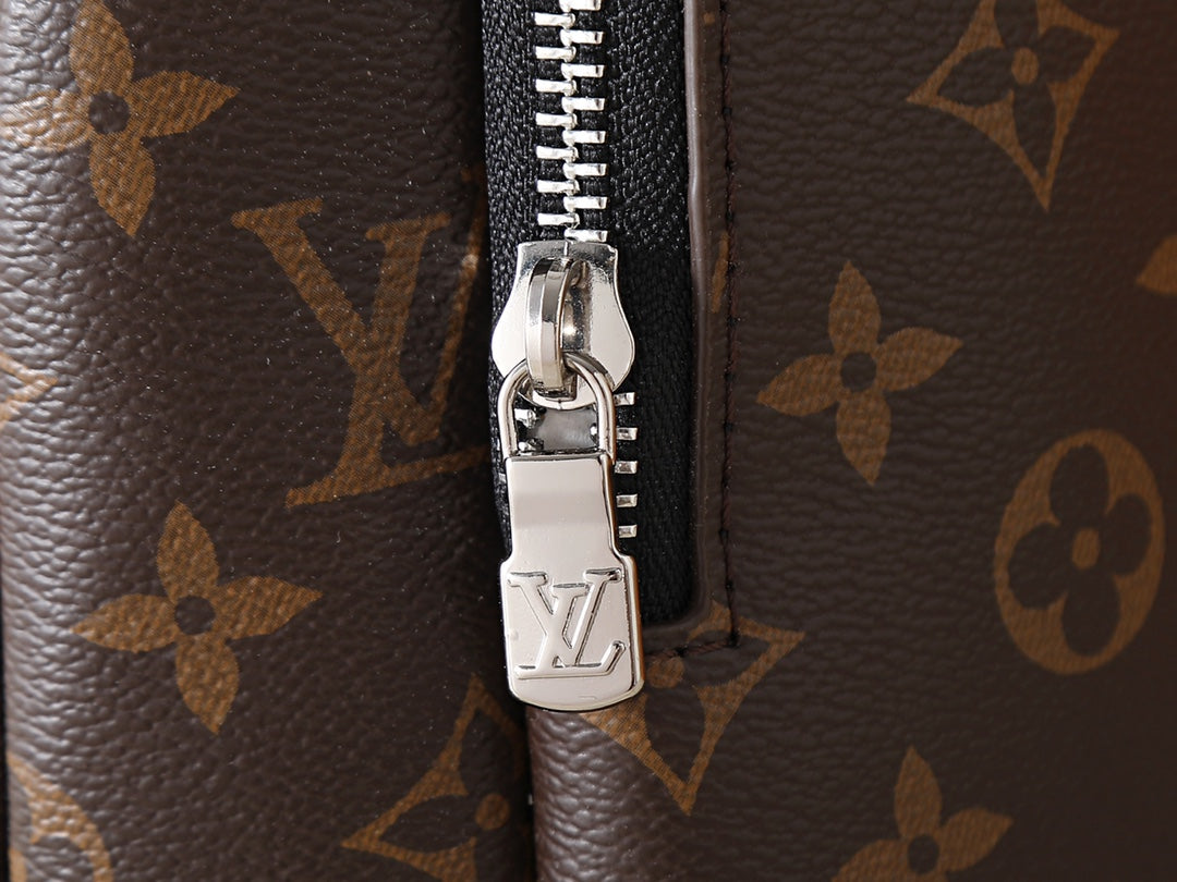 Black/Brown Crossbody Bag for Women 20*42*6cm LEM331