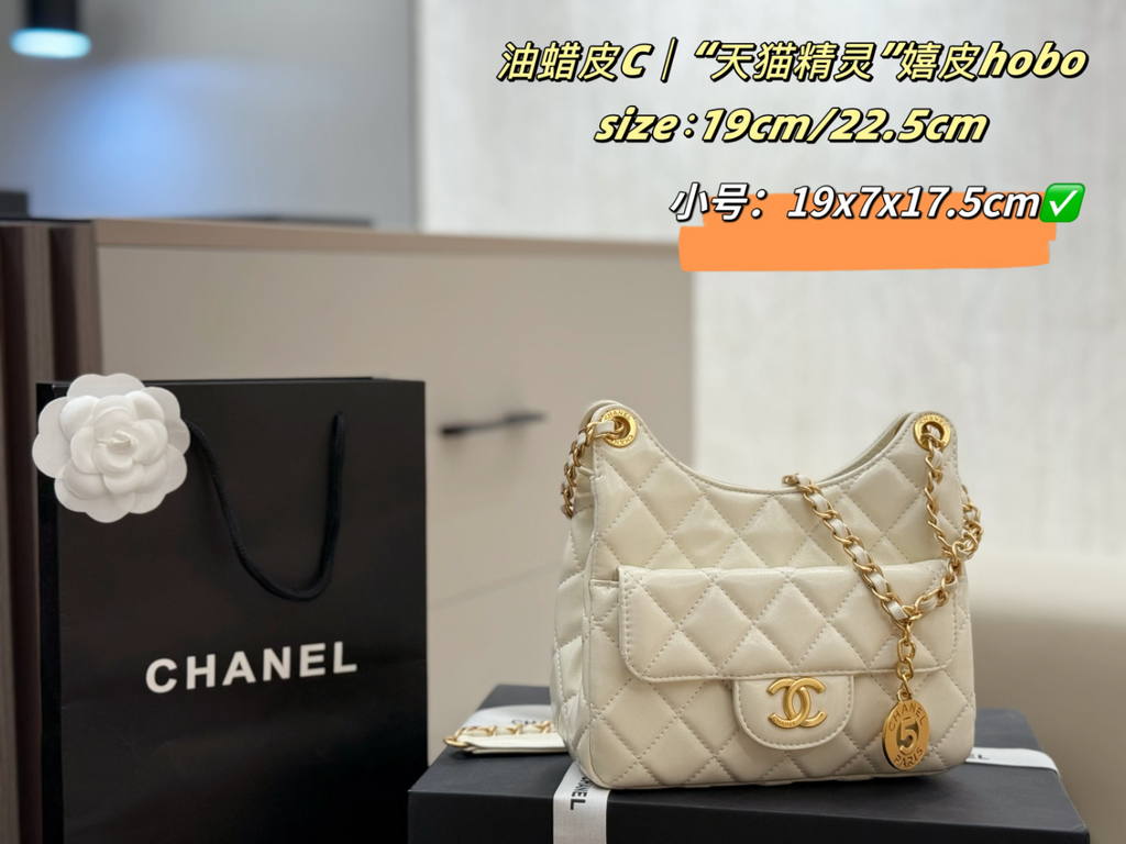 Black/White Handbag for Women 22.5x8x20.5cm CEM267