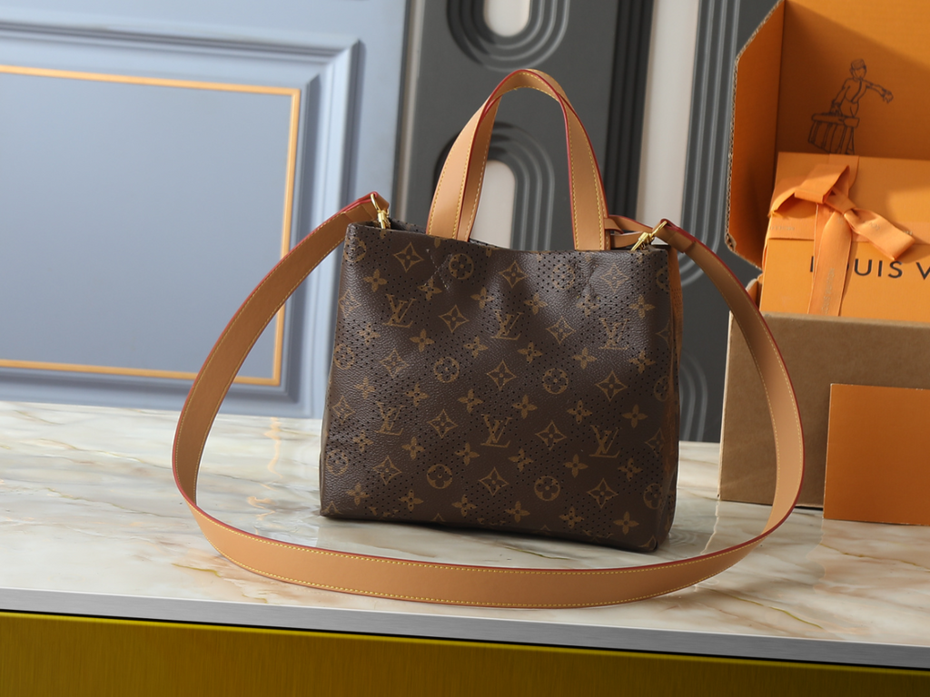 Brown Handbag for Women 35*28*13cm LEM492
