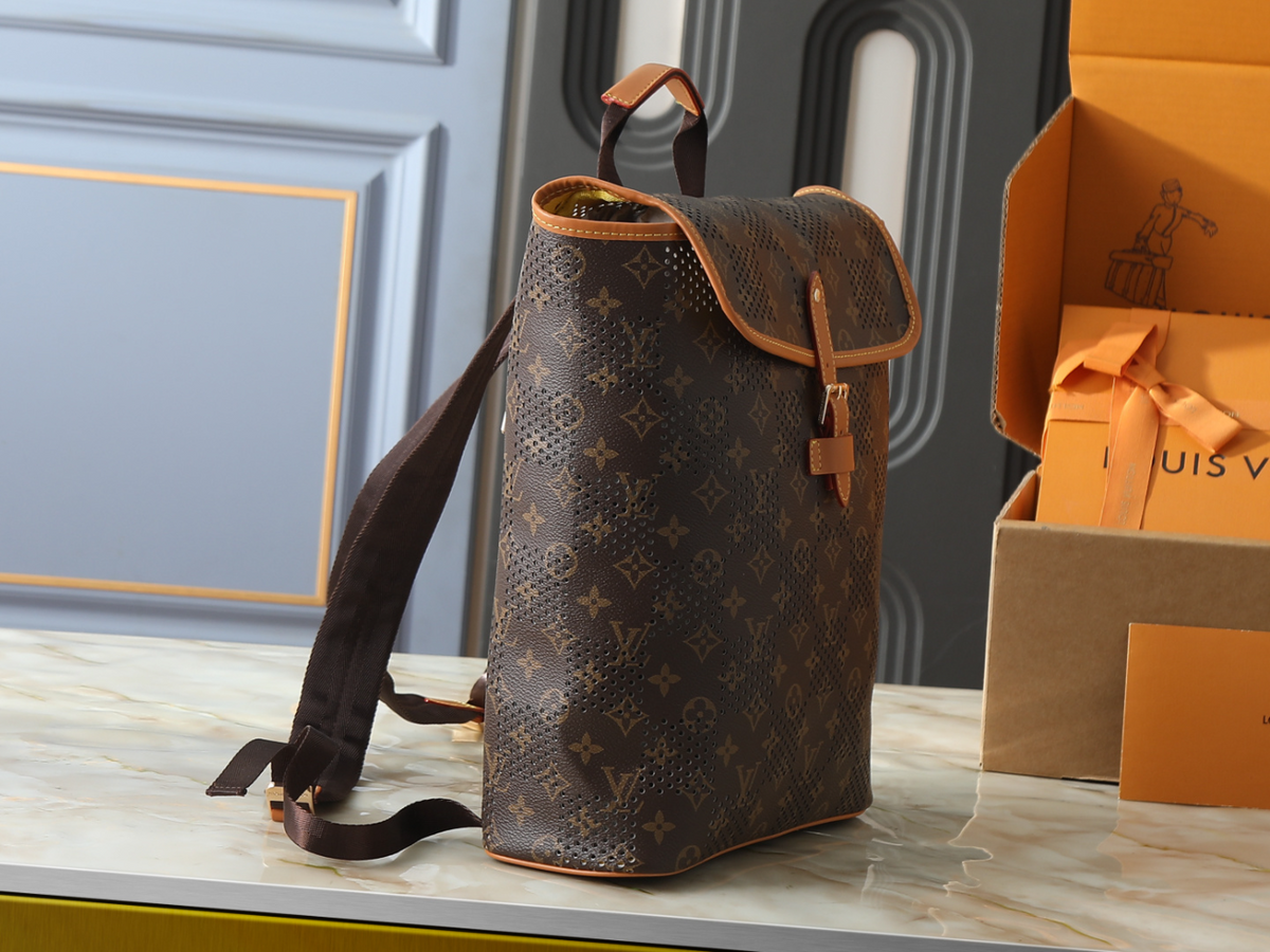 Brown Handbag for Women 30x39x13.5cm LEM462