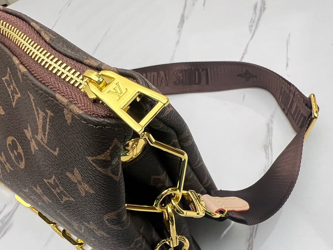 Brown Bag for Women 34x24x12cm LEM112