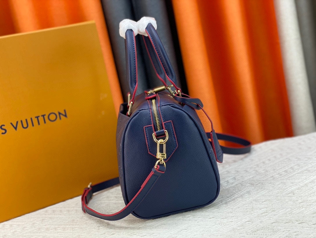 Genuine Leather Crossbody Bag for Women 25*19cm LEM290