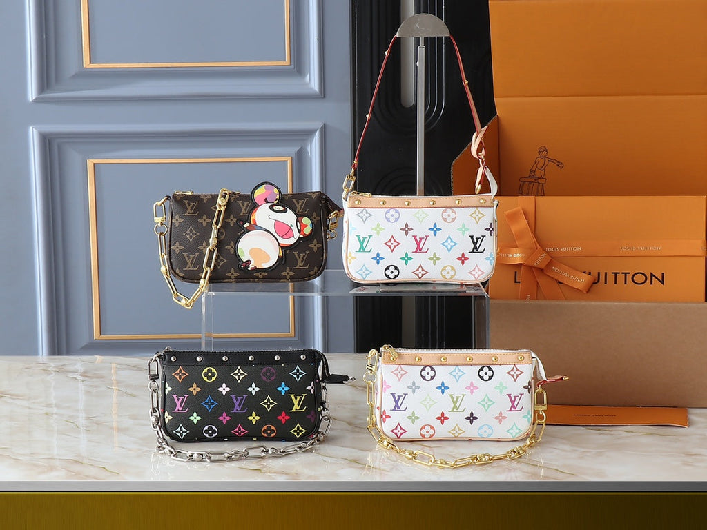Designer Clash Color Crossbody Bag for Women 22.0x13.0x4.0cm LEM248
