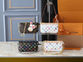 Designer Clash Color Crossbody Bag for Women 22.0x13.0x4.0cm LEM248
