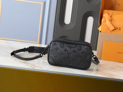 Black Bag for Women 20*13*6.5cm LEM334