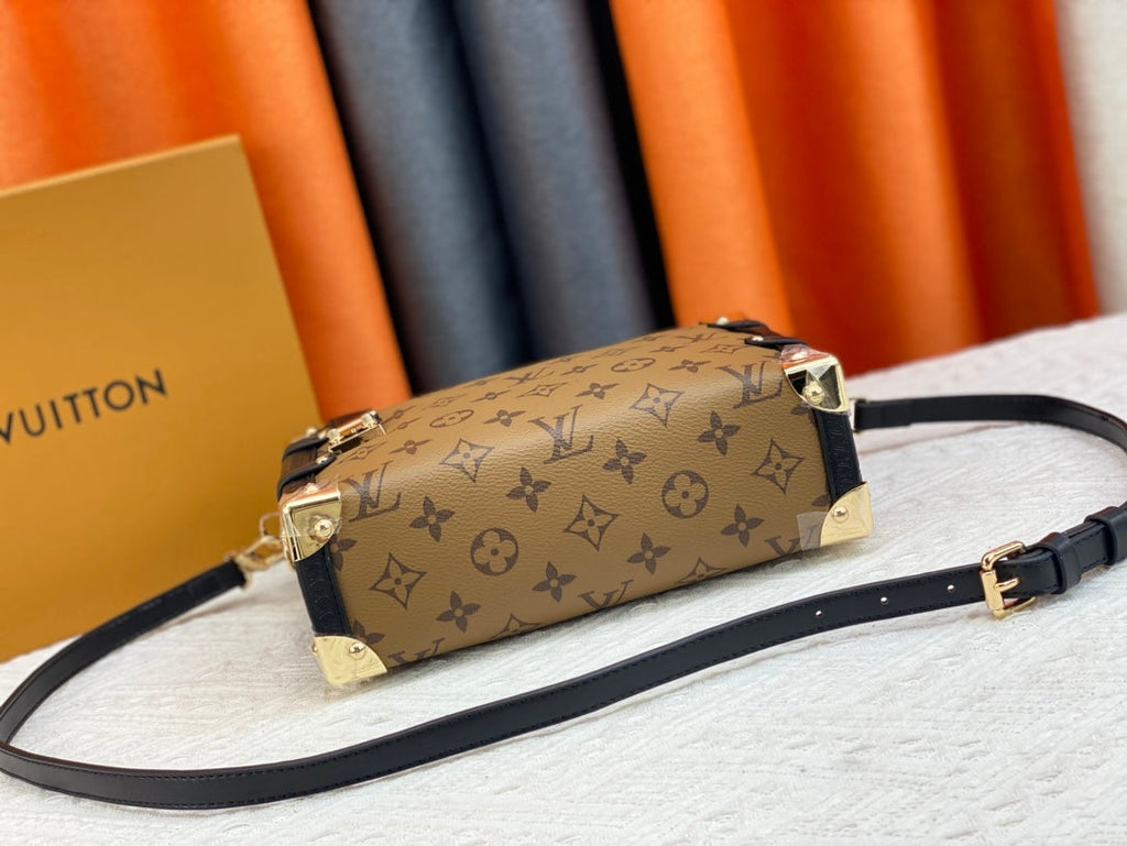 Brown Bag for Women 21x14x6cm LEM104