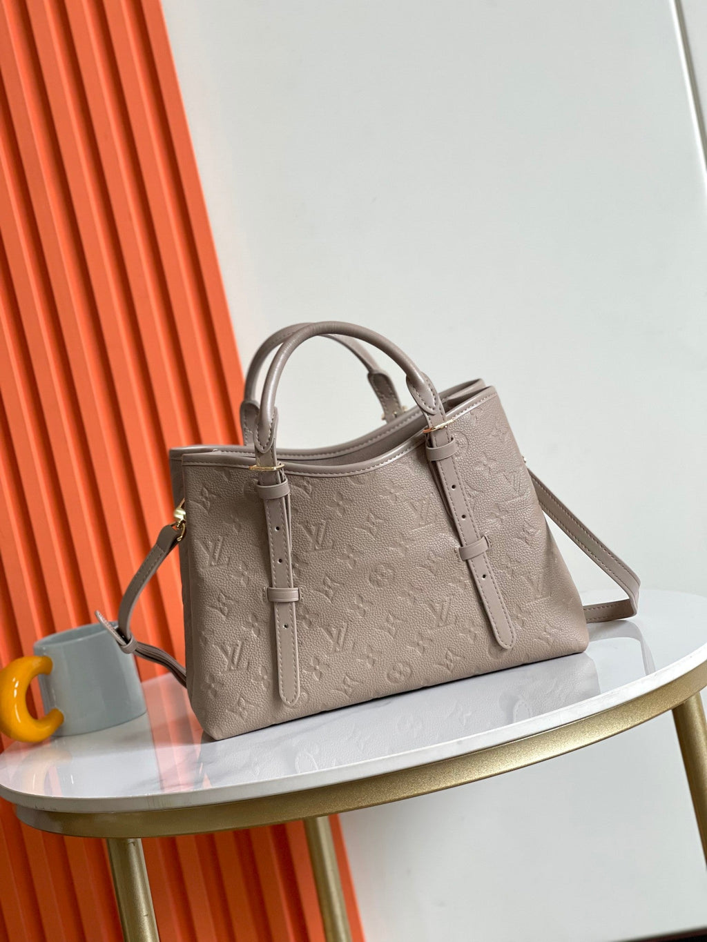 Genuine Leather Crossbody Bag for Women 31.0x21.5x13.0cm LEM360