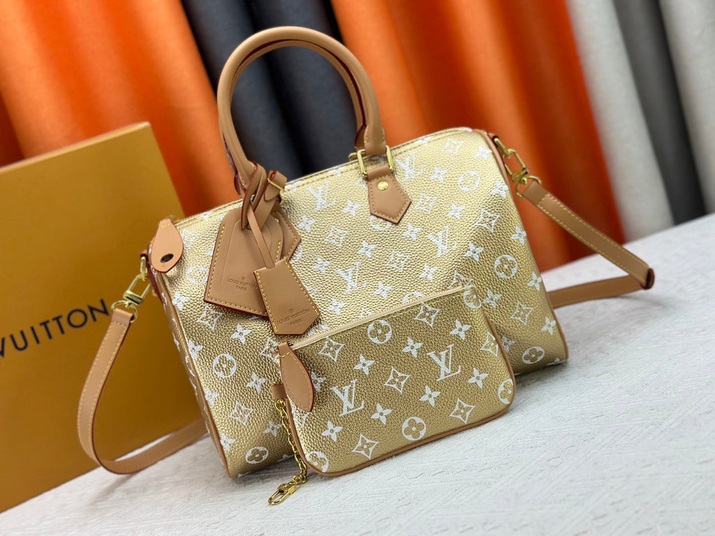 Designer Genuine Leather Handbag for Women 25cm LEM291