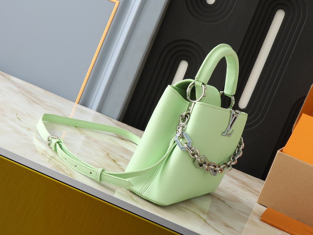 Black/White Handbag for Women 27.0x18.0x9.0cm LEM513
