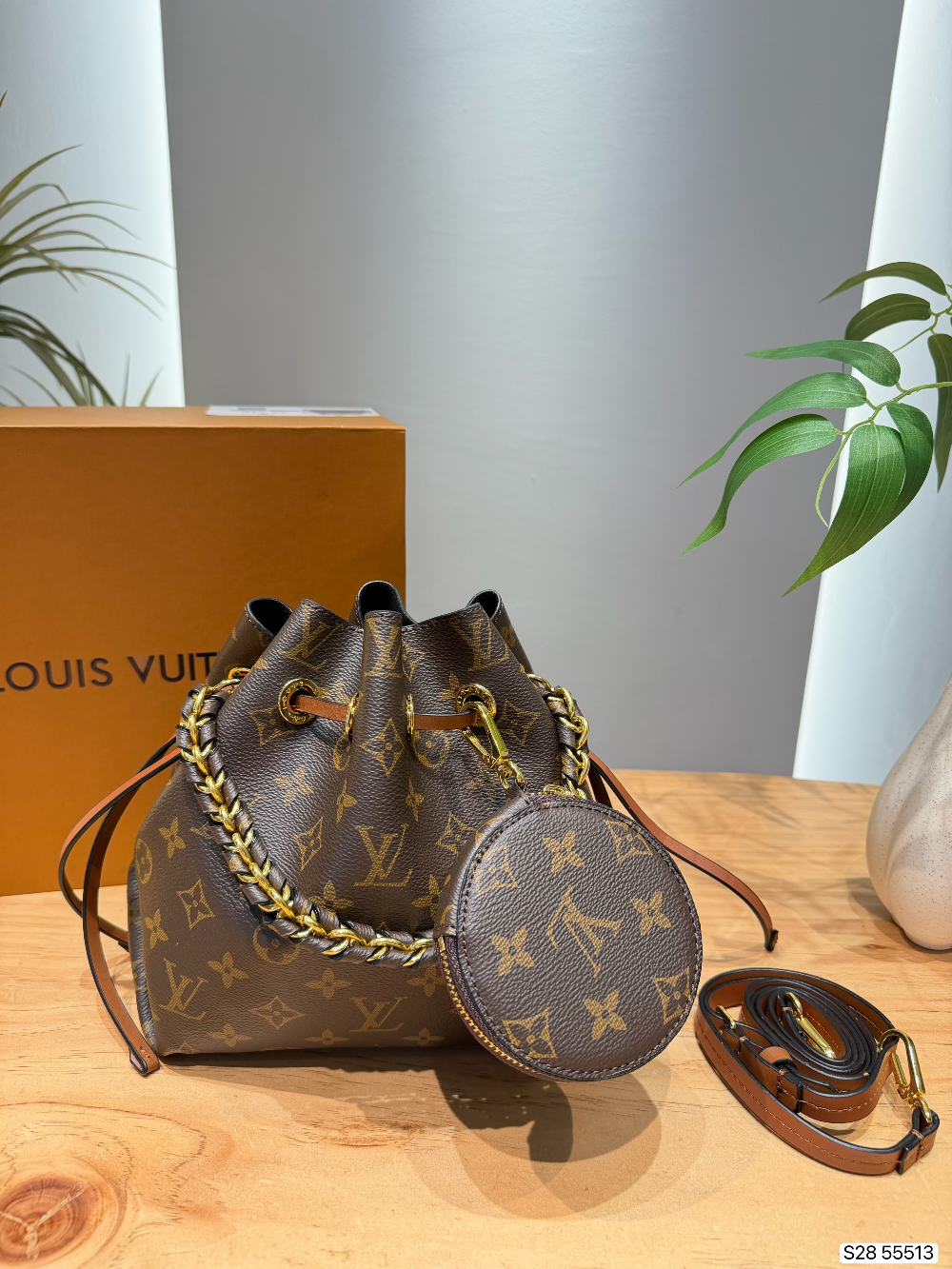 Brown Bag for Women 18*21cm LEM538