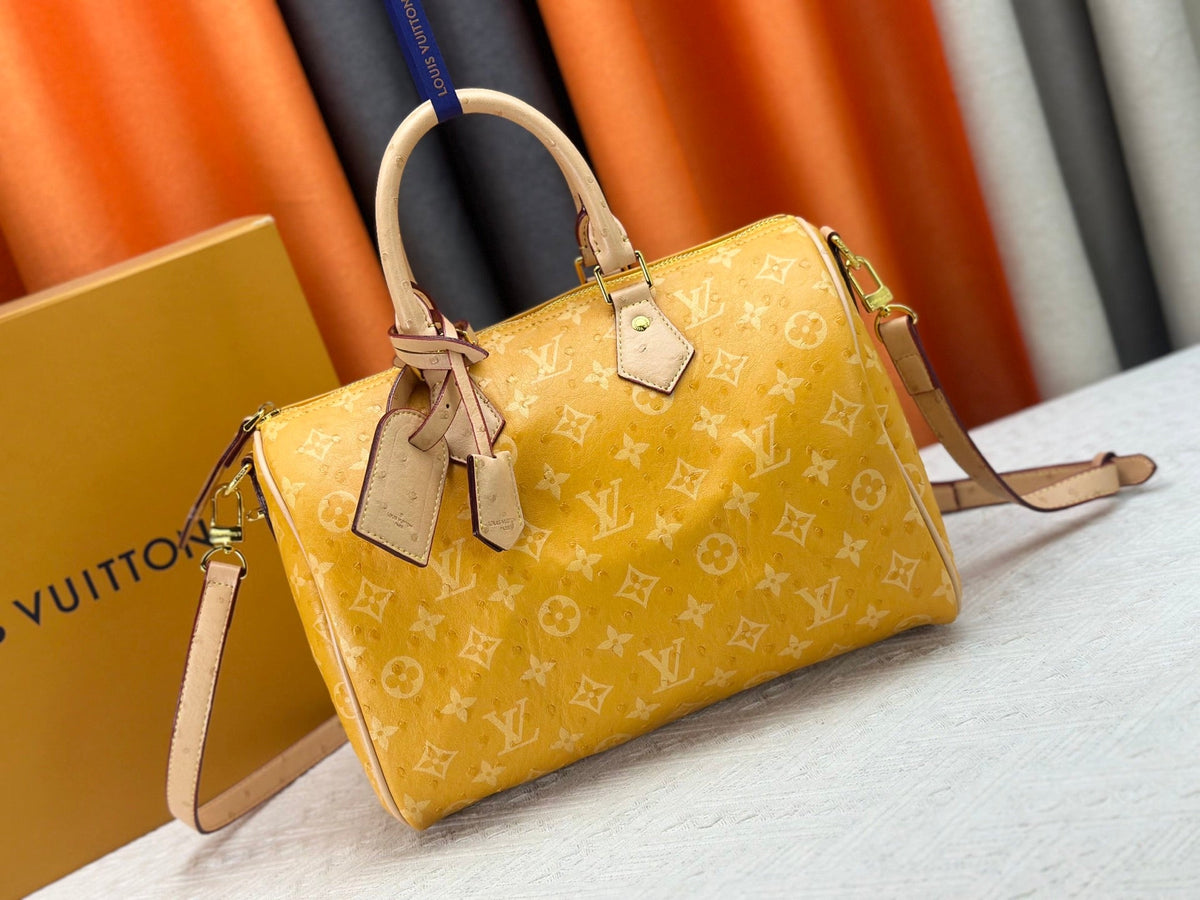 Designer Canvas Crossbody Bag for Women 30x21x17cm LEM289