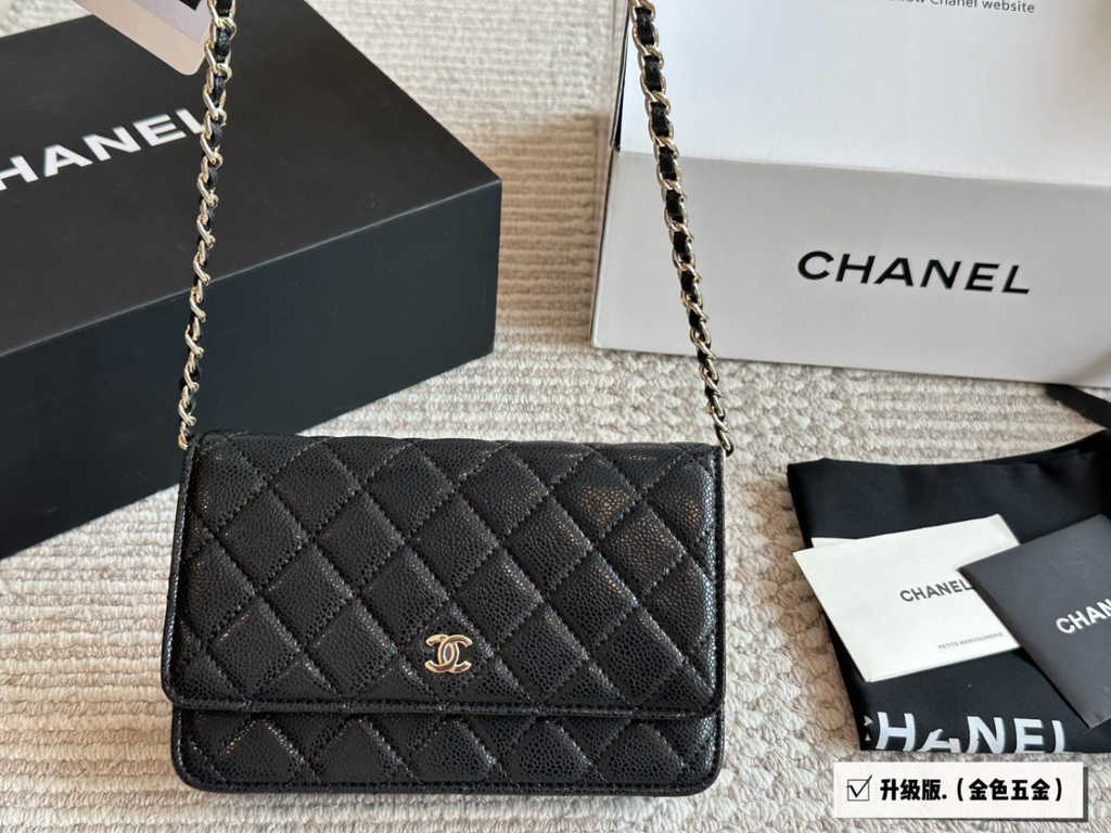 Black/White Handbag for Women 20*13cm CEM288