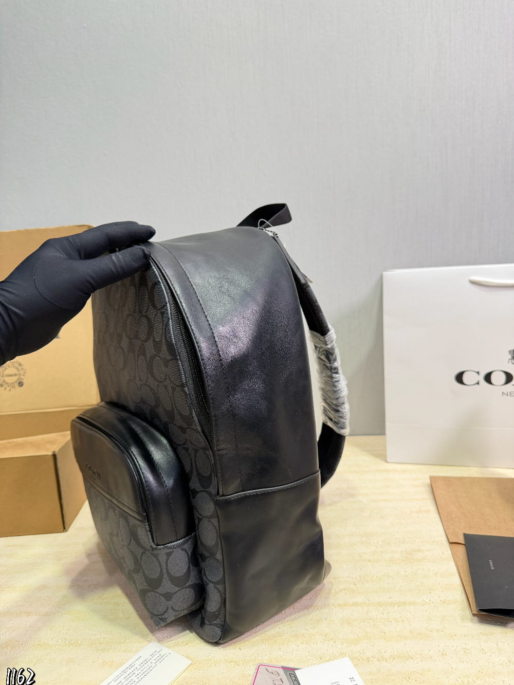 Gray Handbag for Women 31*14*39cm COEM03