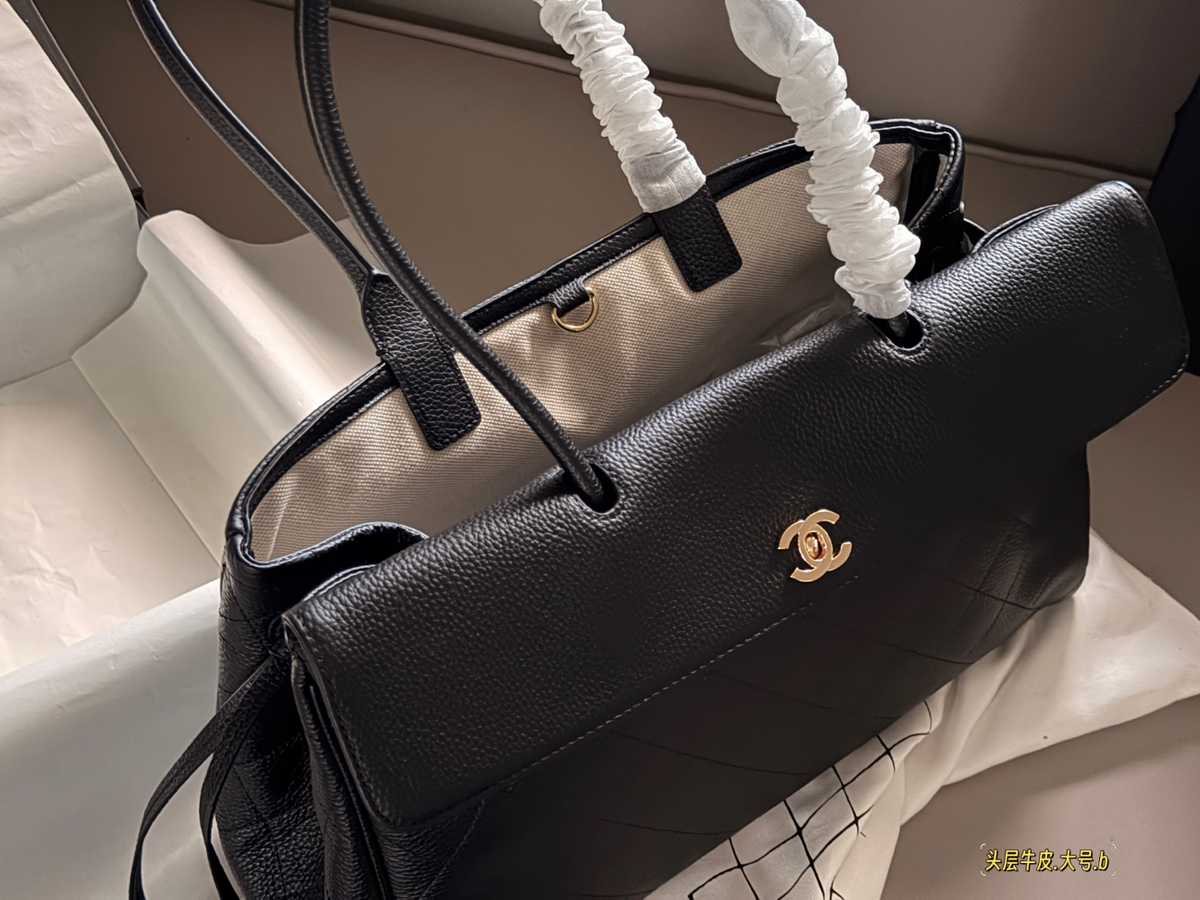 Black/Brown Handbag for Women 38*25cm CEM289