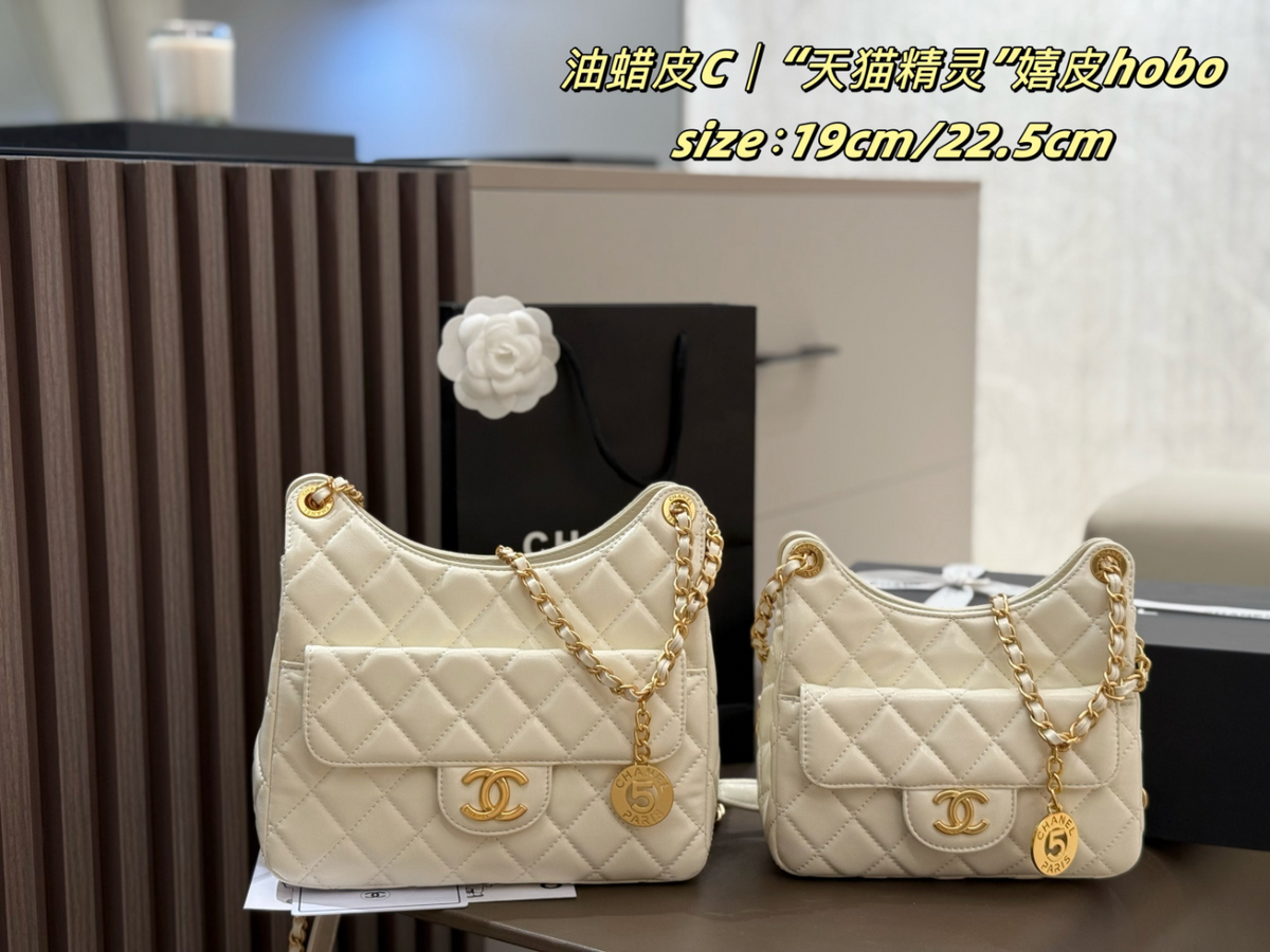 Black/White Handbag for Women 22.5x8x20.5cm CEM267
