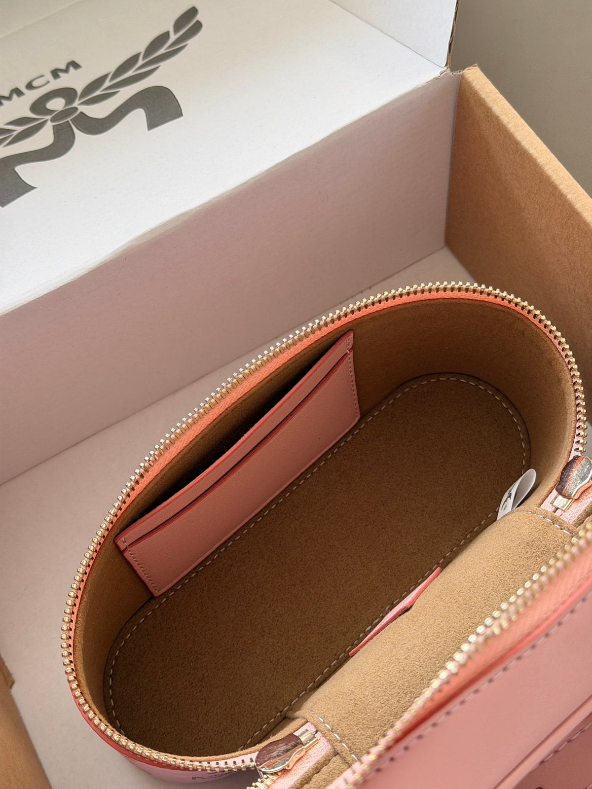 Brown/Pink Bag for Women 19*12cm DEM300