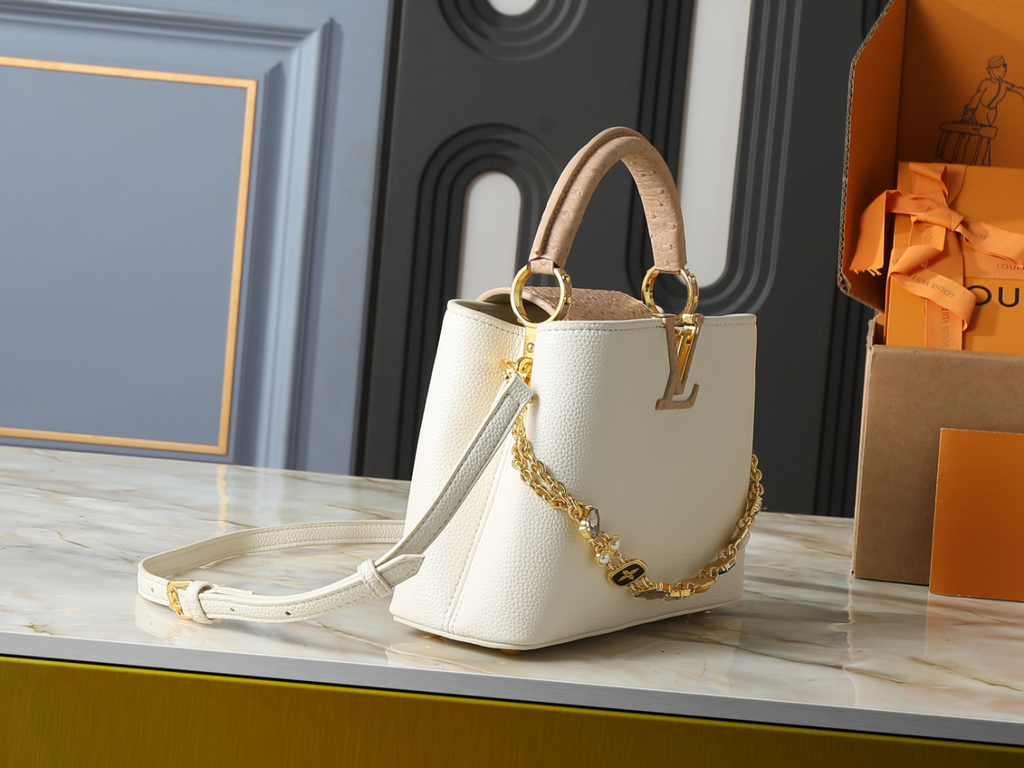 White Bag for Women 27.0x17.3x9.0cm LEM511
