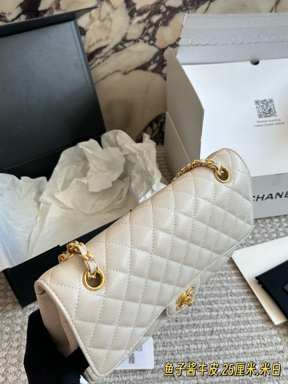 Gold/Silver Bag for Women 25*16cm CEM317