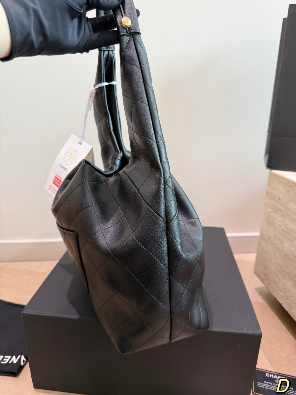 Black/White Bag for Women 28*21cm CEM326