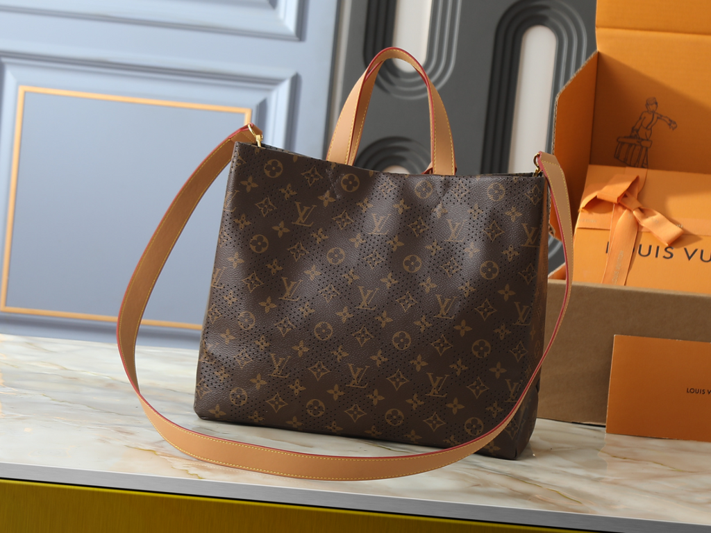Brown Handbag for Women 35*28*13cm LEM492