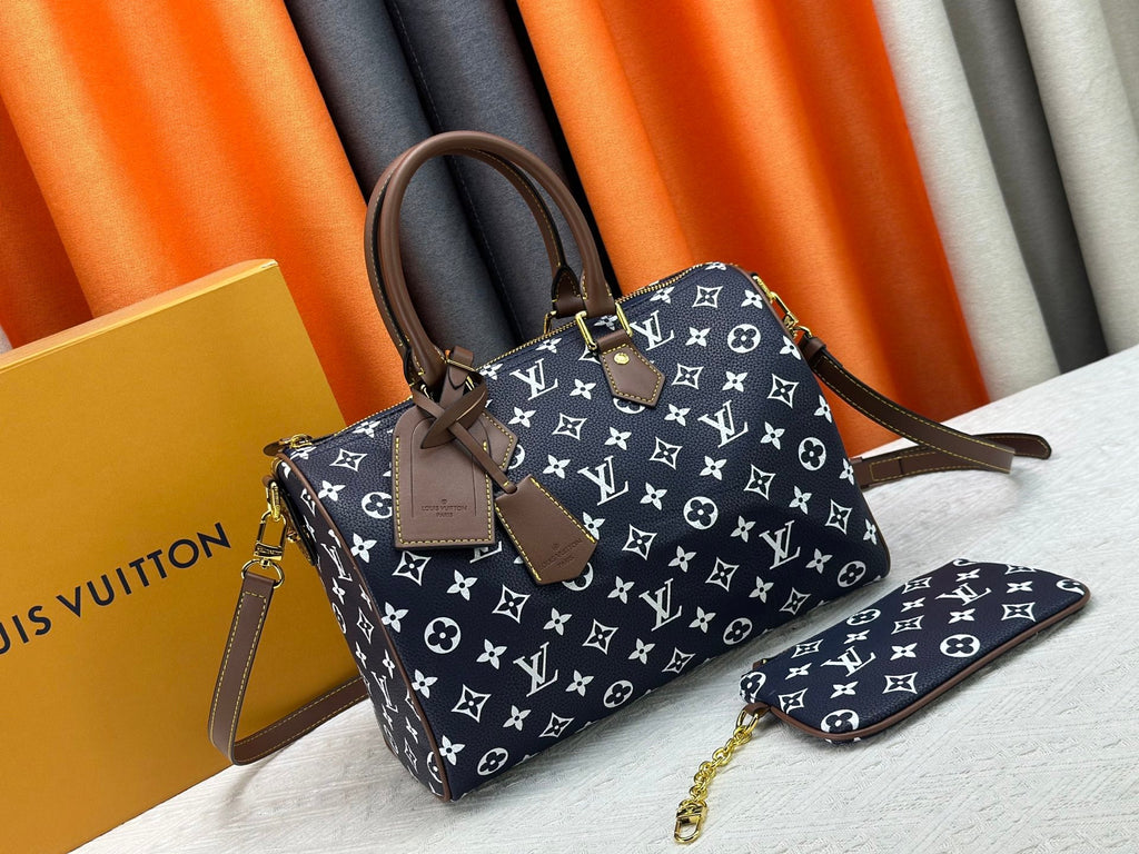 Designer Genuine Leather Handbag for Women 25cm LEM291