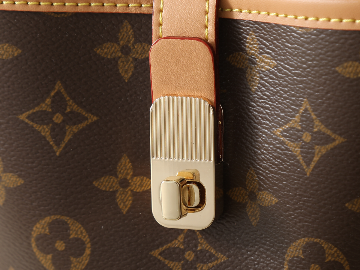 Brown Handbag for Women 18.0x21.0x12.0cm LEM439