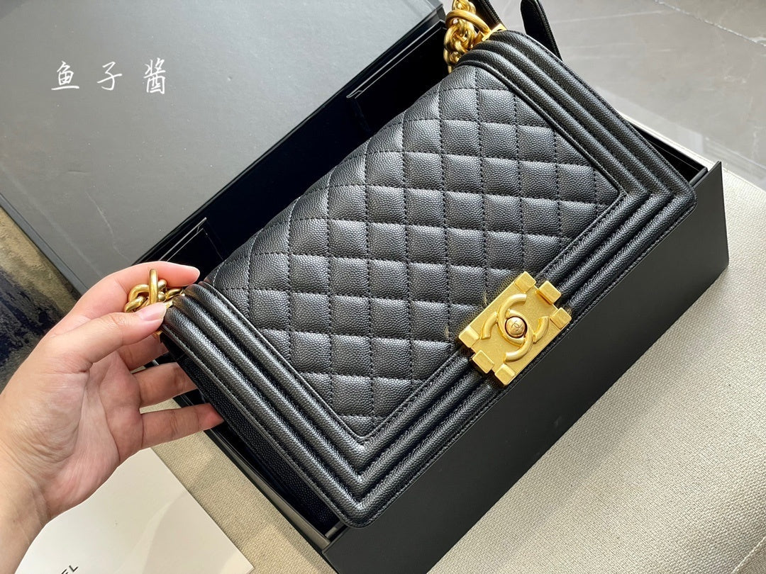 Black/Gold Bag for Women CEM11