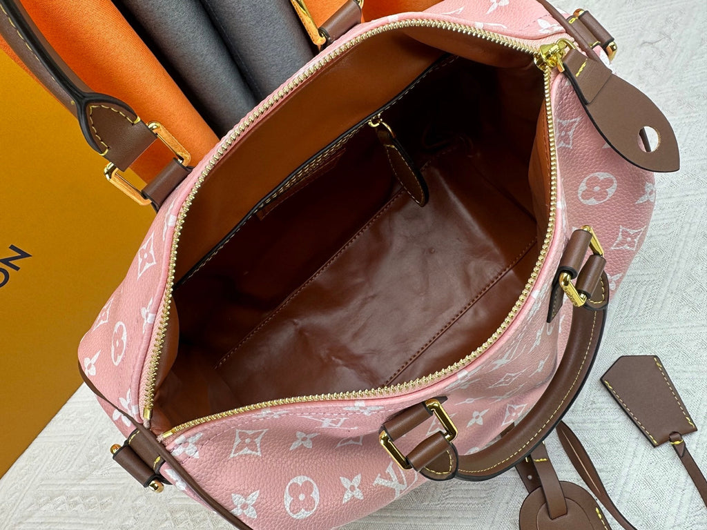 Designer Genuine Leather Handbag for Women 25cm LEM291