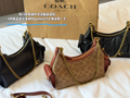 Black/Brown Handbag for Women 22*14cm COEM08