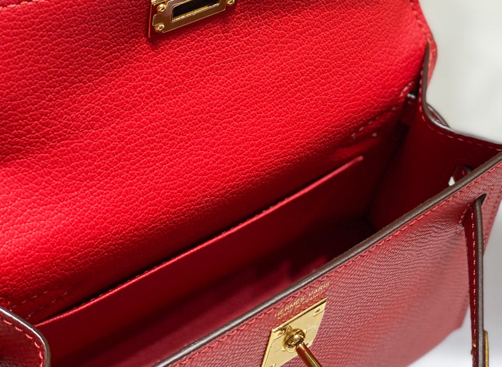 Genuine Leather Crossbody Bag for Women 19cm HEM94TOP