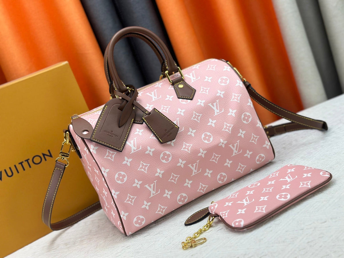 Designer Genuine Leather Handbag for Women 25cm LEM291