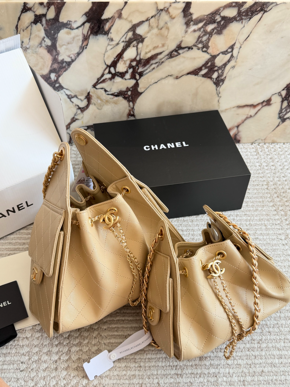 Khaki Bag for Women 25cm CEM329