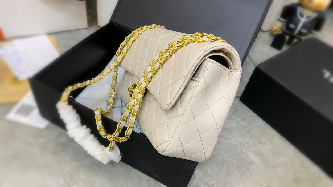 Black/White Bag for Women 26cm CEM37
