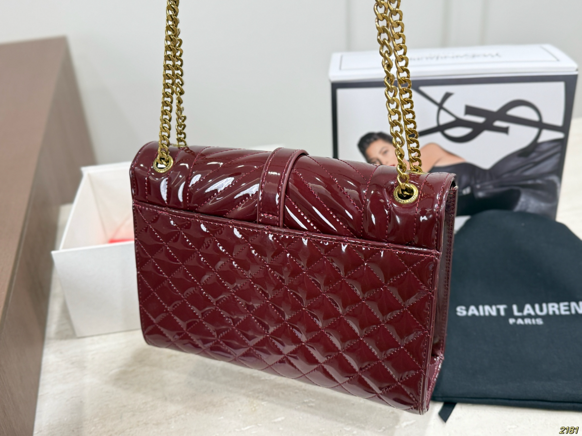 Black/Red Wine Bag for Women YLEM8