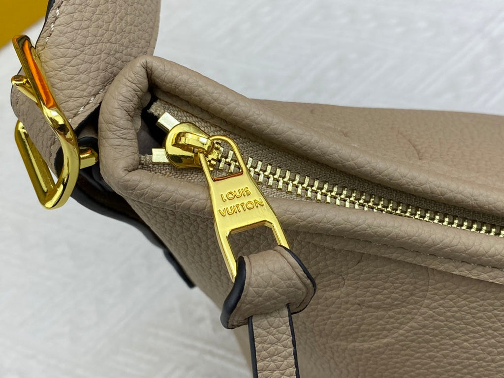 Black/Brown Bag for Women 39x30x15cm LEM113