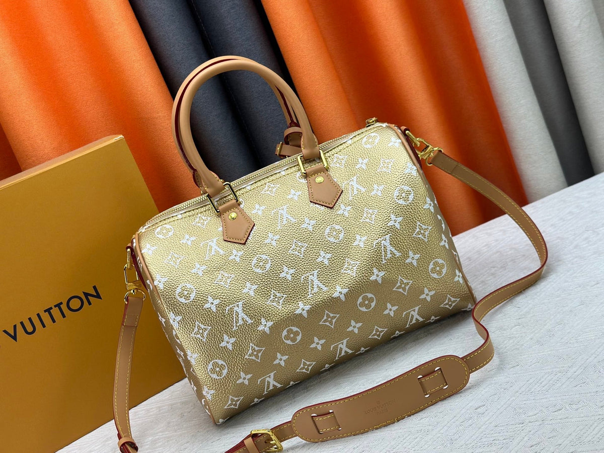 Designer Genuine Leather Handbag for Women 25cm LEM291