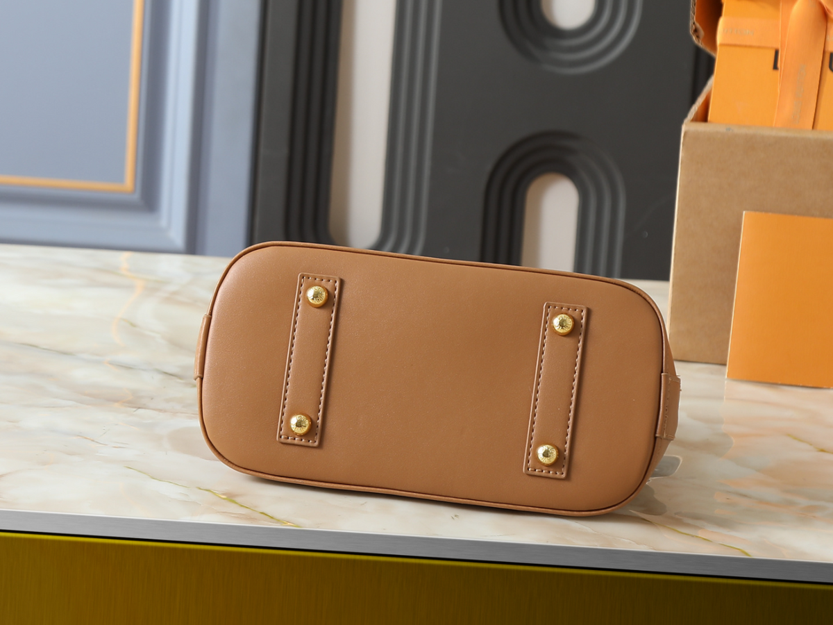 Black/Beige Handbag for Women 23.5x17.5x11.5cm LEM436