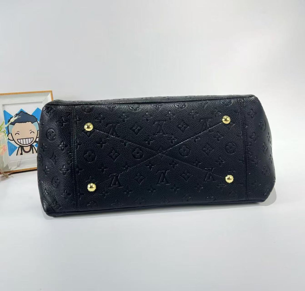 Black Handbag for Women 46.0x32.0x22.0cm LEM497