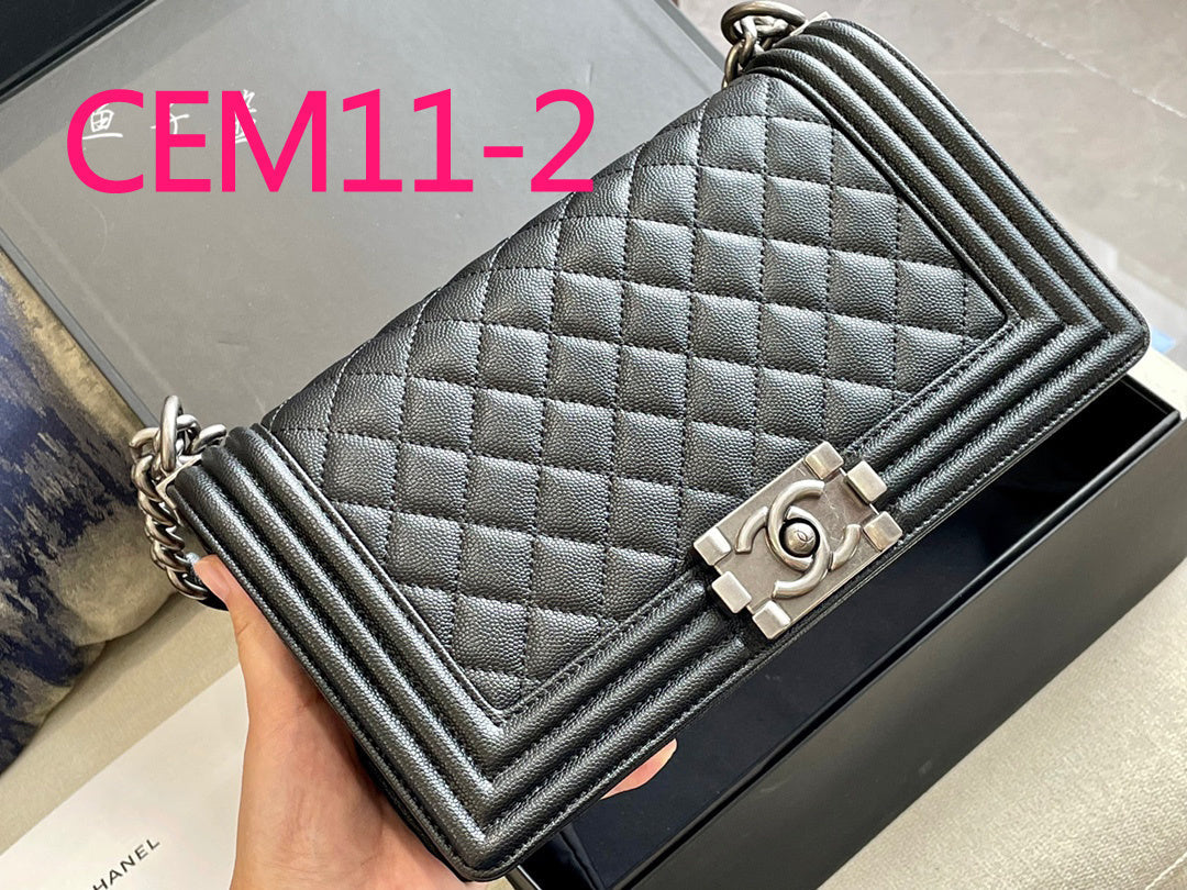 Black/Gold Bag for Women CEM11