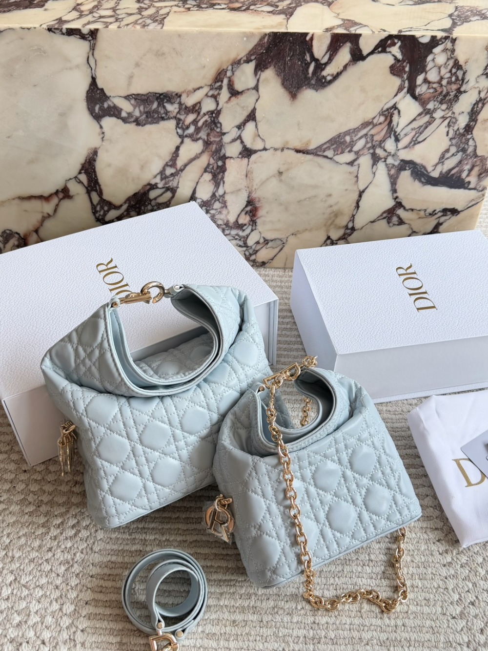 Black/White Bag for Women 24*14cm DEM327