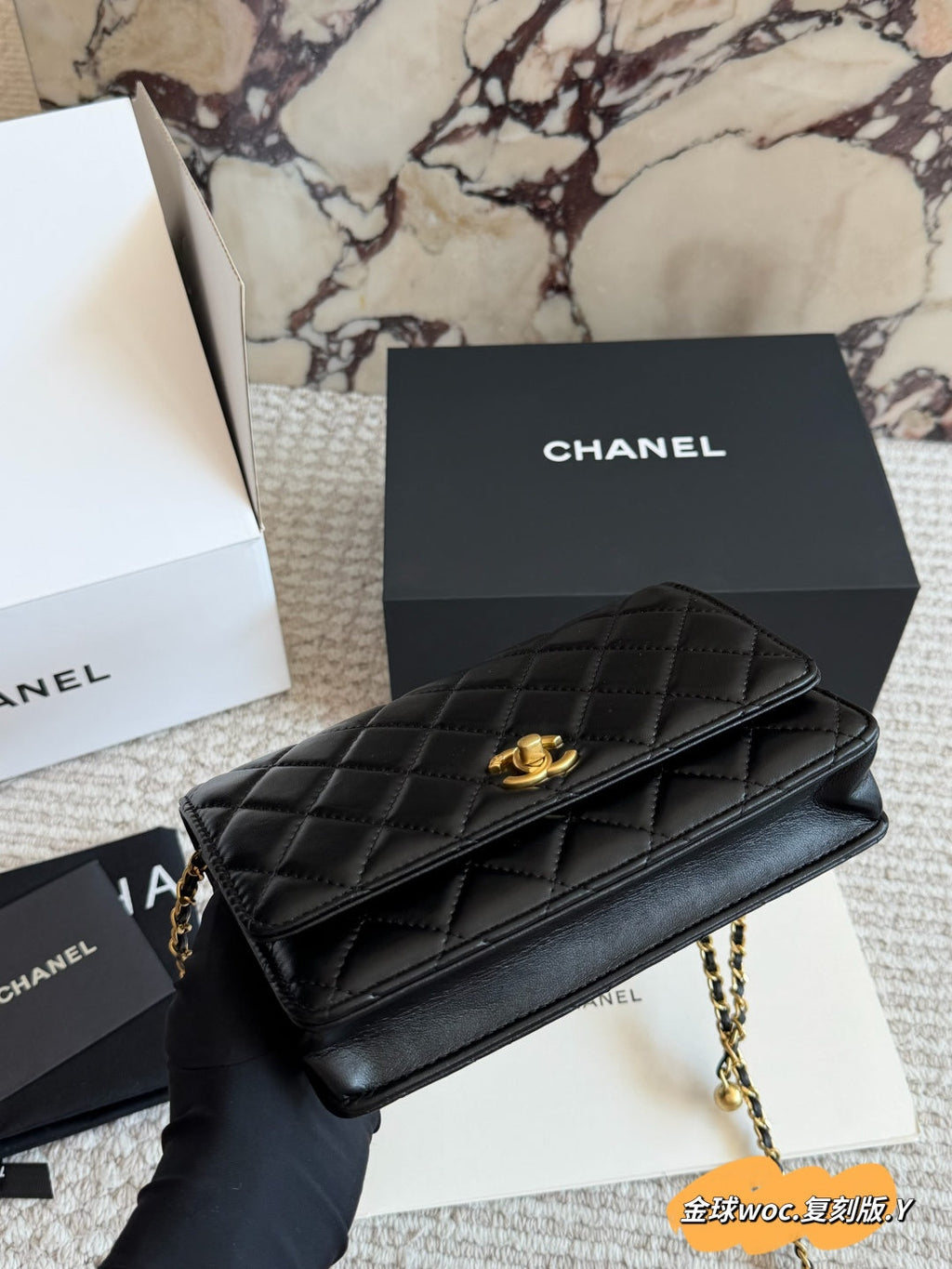 Designer Black Crossbody Bag for Women 20*13cm CEM246