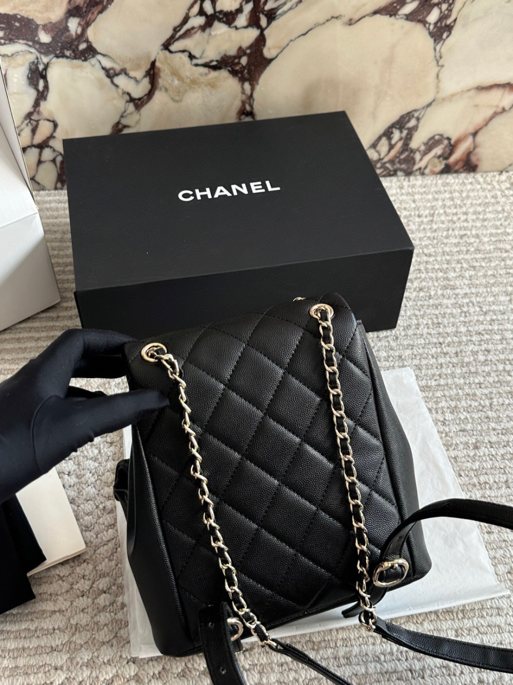 Black Handbag for Women 20*18cm CEM263