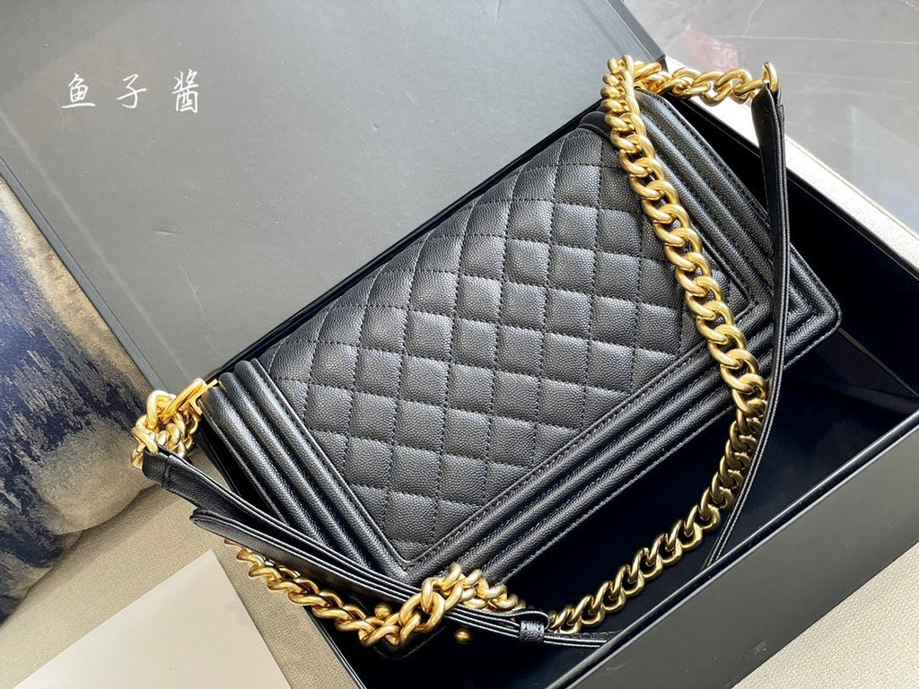 Black/Gold Bag for Women CEM11