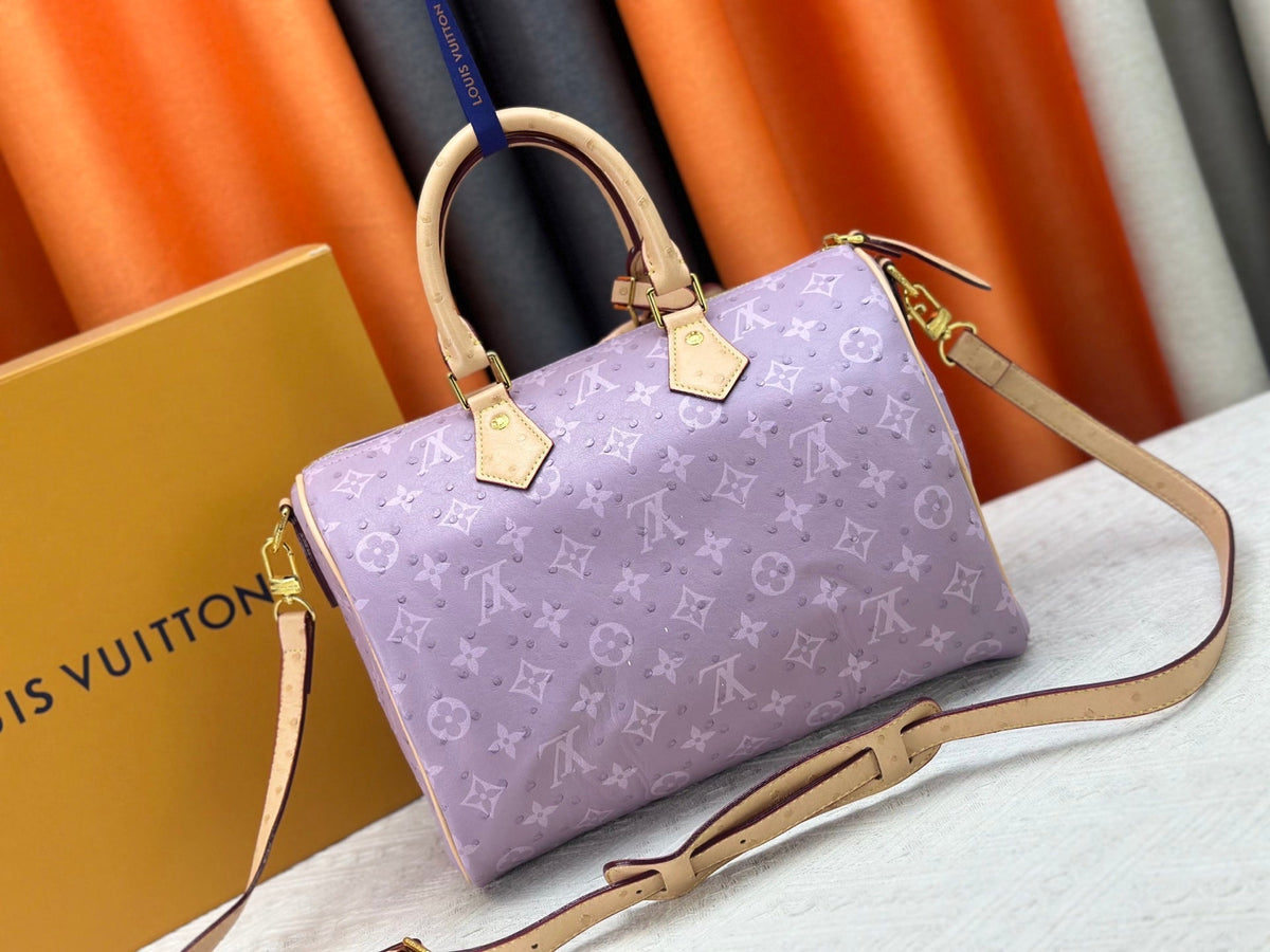 Designer Canvas Crossbody Bag for Women 30x21x17cm LEM289