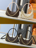 Designer Leather Crossbody Bag for Women 24.0x10.0x6.0cm LEM296