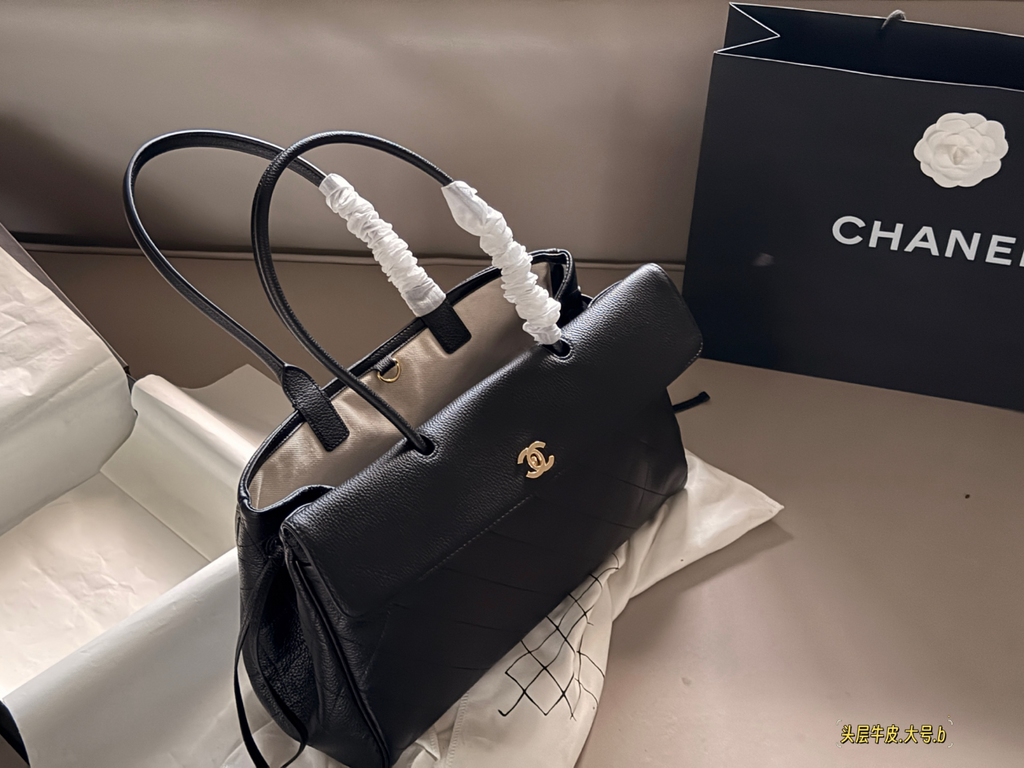 Black/Brown Handbag for Women 38*25cm CEM289