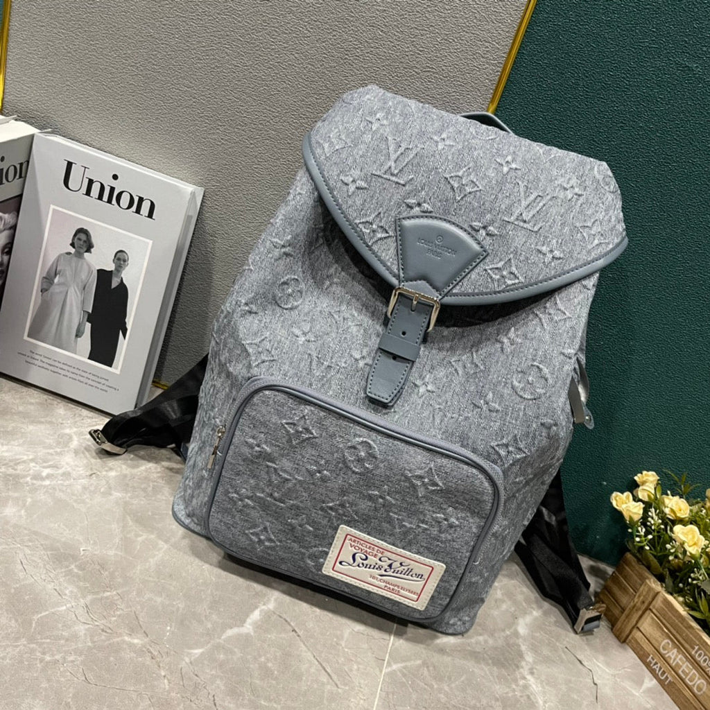 Gray Bag for Women 32*40*19cm LEM163