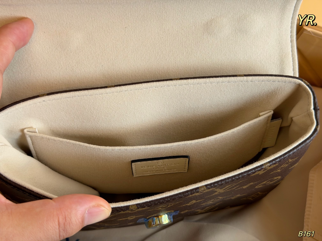 Brown Bag for Women 21x16cm LEM520