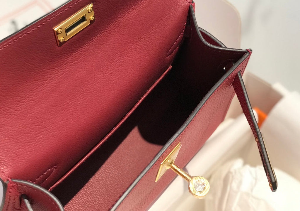 Genuine Leather Crossbody Bag for Women 21cm HEM90