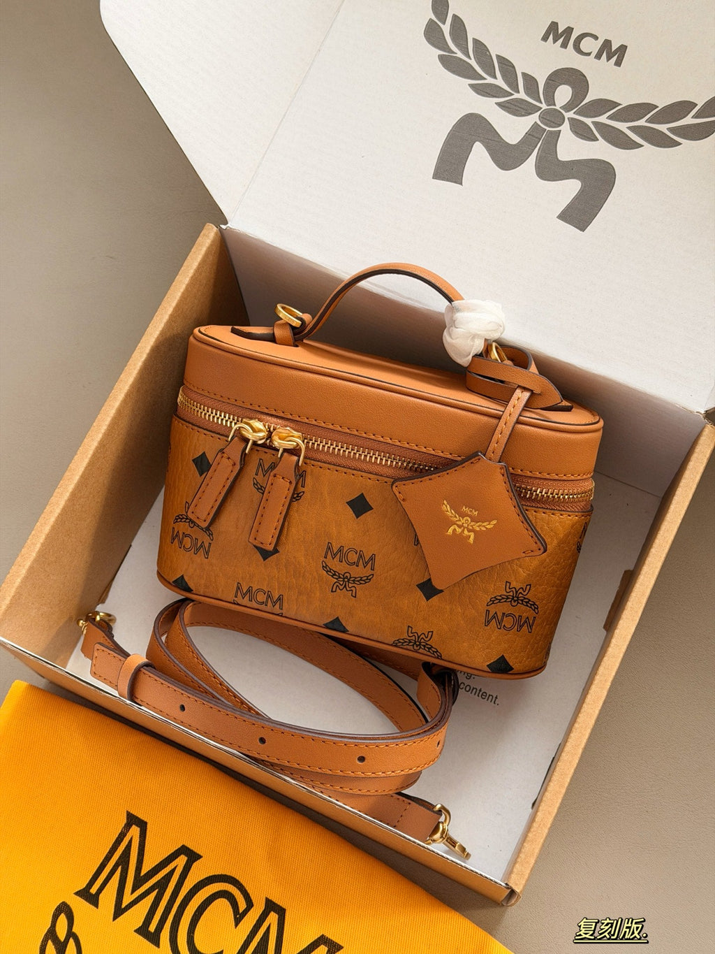 Brown/Pink Bag for Women 19*12cm DEM300